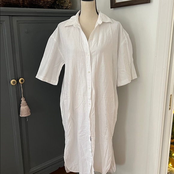 Aritzia Babaton Eleta Linen Dress - Picture 4 of 6